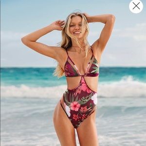Victoria’s Secret pink bathing suit